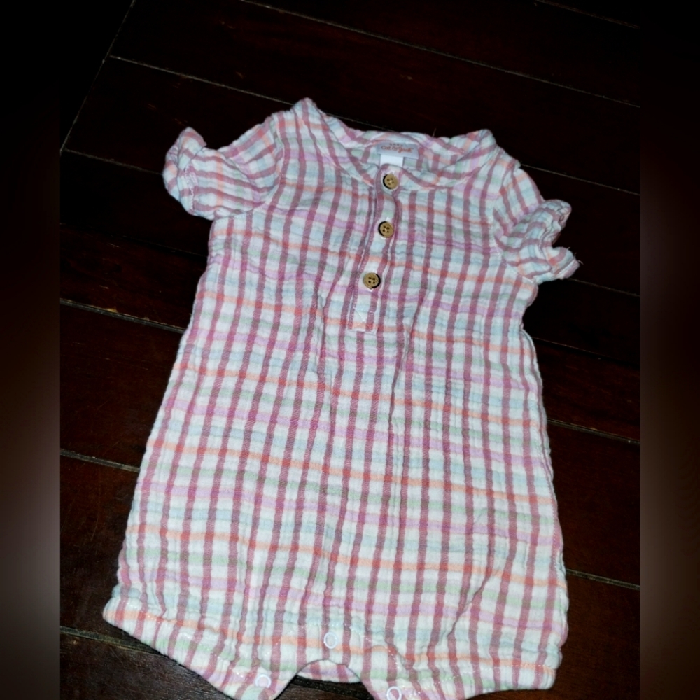 Girls Cat &Jack sz 6-9 months outfit